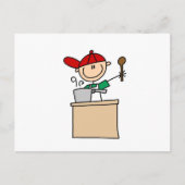 Mannelijke keuze Afbeelding Cook Briefkaart (Voorkant)