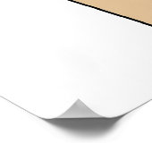 Mannelijke keuze Afbeelding Cook Poster (Hoek)