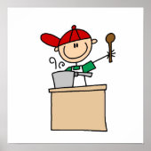 Mannelijke keuze Afbeelding Cook Poster (Voorkant)