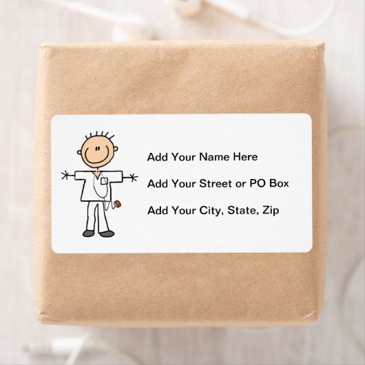 Mannelijke keuze Afbeelding Verpleegbare T-shirts  Etiket (Insitu)