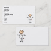 Mannelijke keuze Afbeelding Verpleegbare T-shirts Visitekaartje (Voorkant / Achterkant)