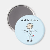 Mannelijke keuze Afbeelding Verpleegoverhemden en  Magneet (Voorkant / Achterkant)