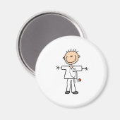 Mannelijke keuze Afbeelding Verpleegoverhemden en  Magneet (Voorkant / Achterkant)