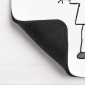 Mannelijke keuze Afbeelding Verpleegoverhemden en  Muismat (Hoek)