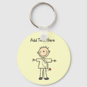 Mannelijke keuze Afbeelding Verpleegoverhemden en  Sleutelhanger (Voorkant)