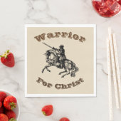 Mannelijke krijger voor Christ Napkins Servetten (Insitu)