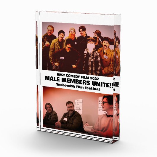 MANNELIJKE leden verenigen zich! Beste Comedy Awar Fotoblokken (Rechts)