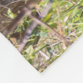 Mannelijke leeuw fleece deken (Hoek)