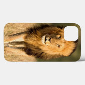 Mannelijke Leeuw Wandelend Case-Mate iPhone Case (Achterkant (horizontaal))