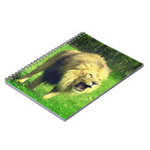 Mannelijke lion notitieboek (Linkerzijde)