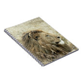 Mannelijke lion notitieboek (Rechterzijde)