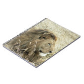 Mannelijke lion notitieboek (Linkerzijde)
