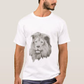 Mannelijke lion t-shirt (Voorkant)