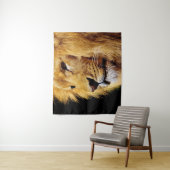 Mannelijke lion wandkleed (In situ)