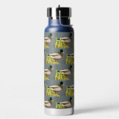 Mannelijke Mallard Duck Patroon Waterfles (Links)