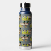 Mannelijke Mallard Duck Patroon Waterfles (Rechts)