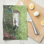 Mannelijke Mallard Ducks Keukenhanddoeken (Quarter Fold)