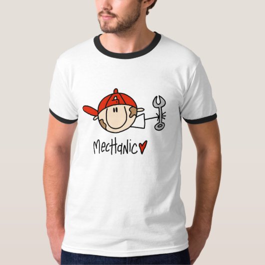 Mannelijke Mechanische T-shirt (Voorkant)