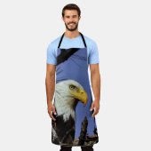 Mannelijke mens Bald Eagle Schort (Gedragen)