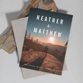 Mannelijke Minimaal Foto Save The Date