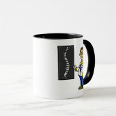 Mannelijke Mok van de chirurg of van de ruggengraa (Voorkant rechts)