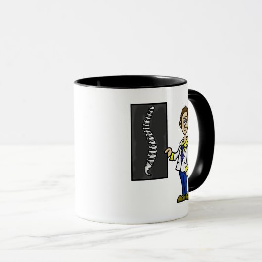 Mannelijke Mok van de chirurg of van de ruggengraa (Voorkant rechts)