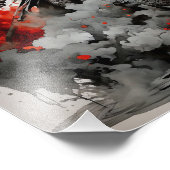 Mannelijke Mongoolse krijger A Foto Afdruk (Hoek)