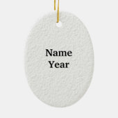 Mannelijke Morticiër die Coffin Ornament meet (Achterkant)