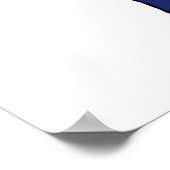 Mannelijke muis Afbeelding Verpleegster - Blauw Poster (Hoek)