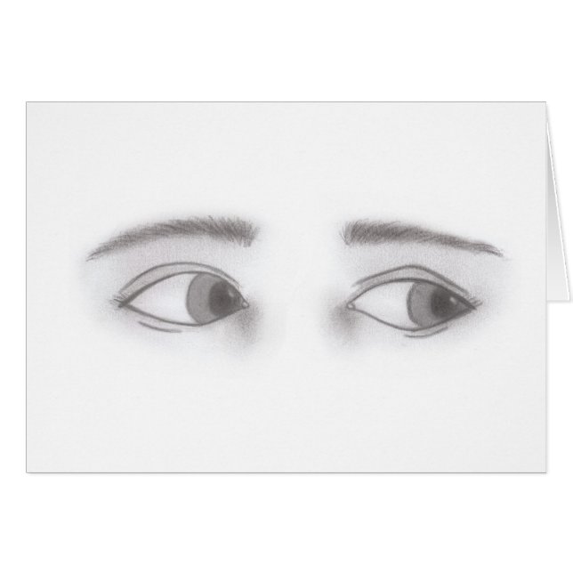 Mannelijke ogen (Voorkant Horizontaal)