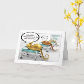 Mannelijke paarden Zwangerschapskaart Kaart (Gele Bloem)