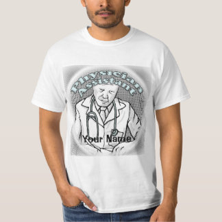 mannelijke Physician Assistant T-shirt