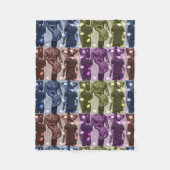 Mannelijke (Pop Art) Fleece Deken (Voorkant)