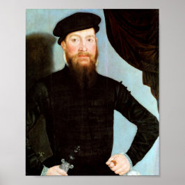 Mannelijke portret - Cranach the Younger - c1564 Poster
