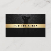 Mannelijke Private Exotic Dancer Visitekaartje (Voorkant)