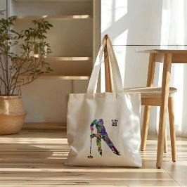 Mannelijke Ringette Speler Tote Bag