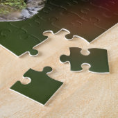 Mannelijke robijnkeelkolibrie legpuzzel (Zijkant)