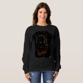 Mannelijke rottweiler trui (Voorkant volledig)
