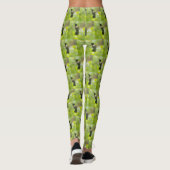 Mannelijke Ruby Throat kolibrie Leggings (Achterkant)
