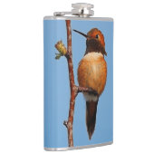 Mannelijke Rufous Hummingbird in the Spotlight Heupfles (Rechts)