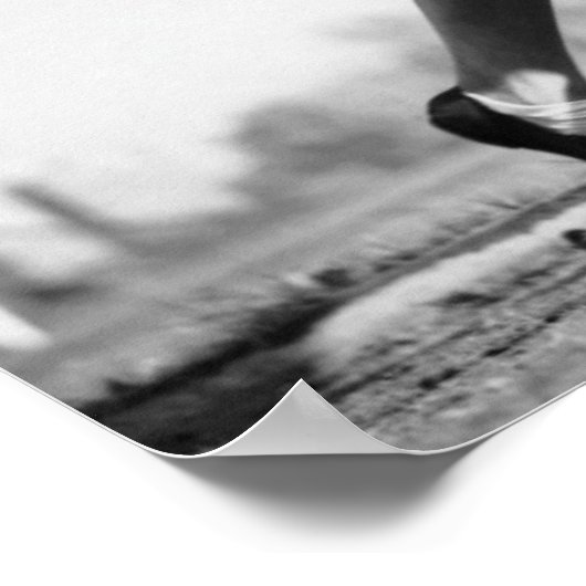 Mannelijke Runner Poster (Hoek)