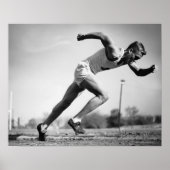 Mannelijke Runner Poster (Voorkant)