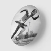 Mannelijke Runner Ronde Klok (Hoek)