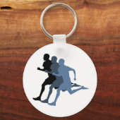 Mannelijke Runner Sleutelhanger (Voorkant)