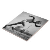 Mannelijke Runner Tegeltje (Zijkant)