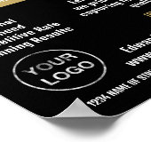 Mannelijke Silhouette, Fotograaf, Fotografie Hire Poster (Hoek)