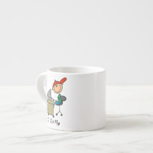 Mannelijke Stick Figure Web Surfer Espresso Kop