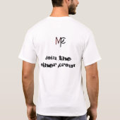 Mannelijke T-shirt met logo (Achterkant)