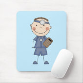 Mannelijke T-shirts en cadeautjes Muismat (Met muis)