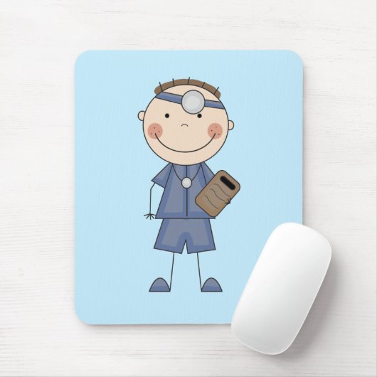 Mannelijke T-shirts en cadeautjes Muismat (Met muis)